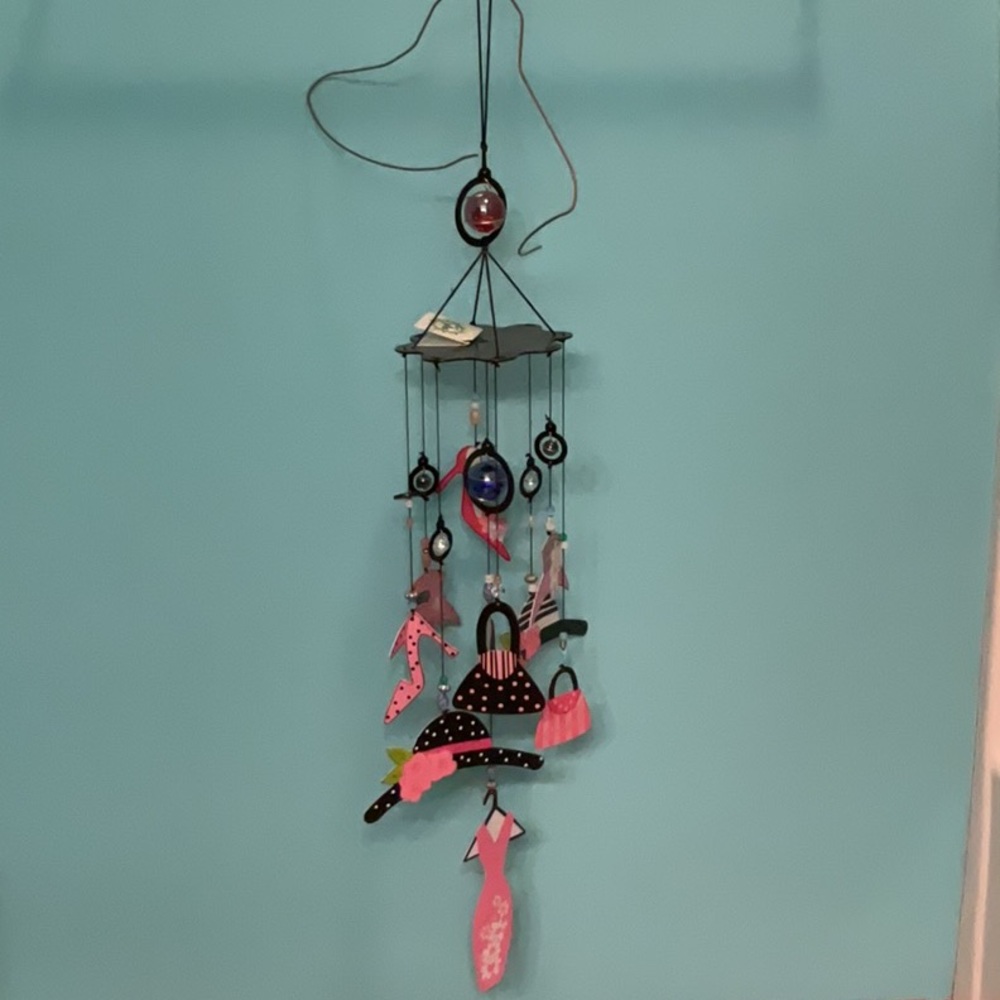 Pink and Black Fashion Wind Chime